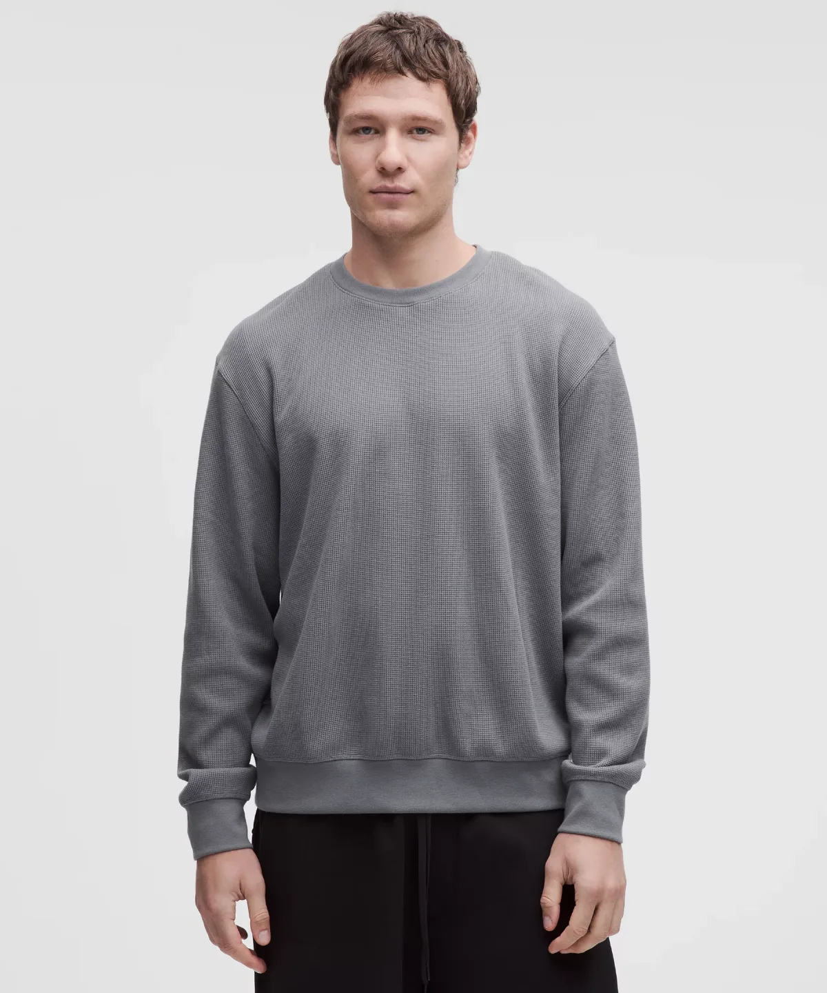 Cotton-Blend Waffle-Knit Long Sleeve by Lululemon