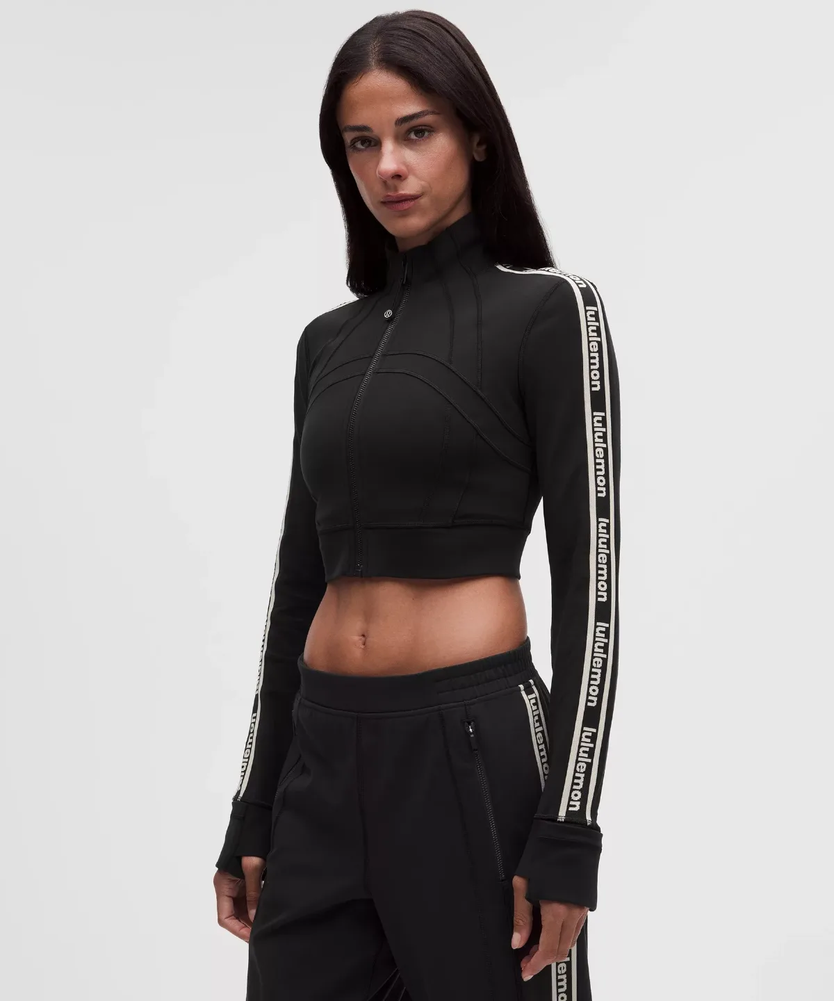 Define Luon Cropped Track Jacket by Lululemon