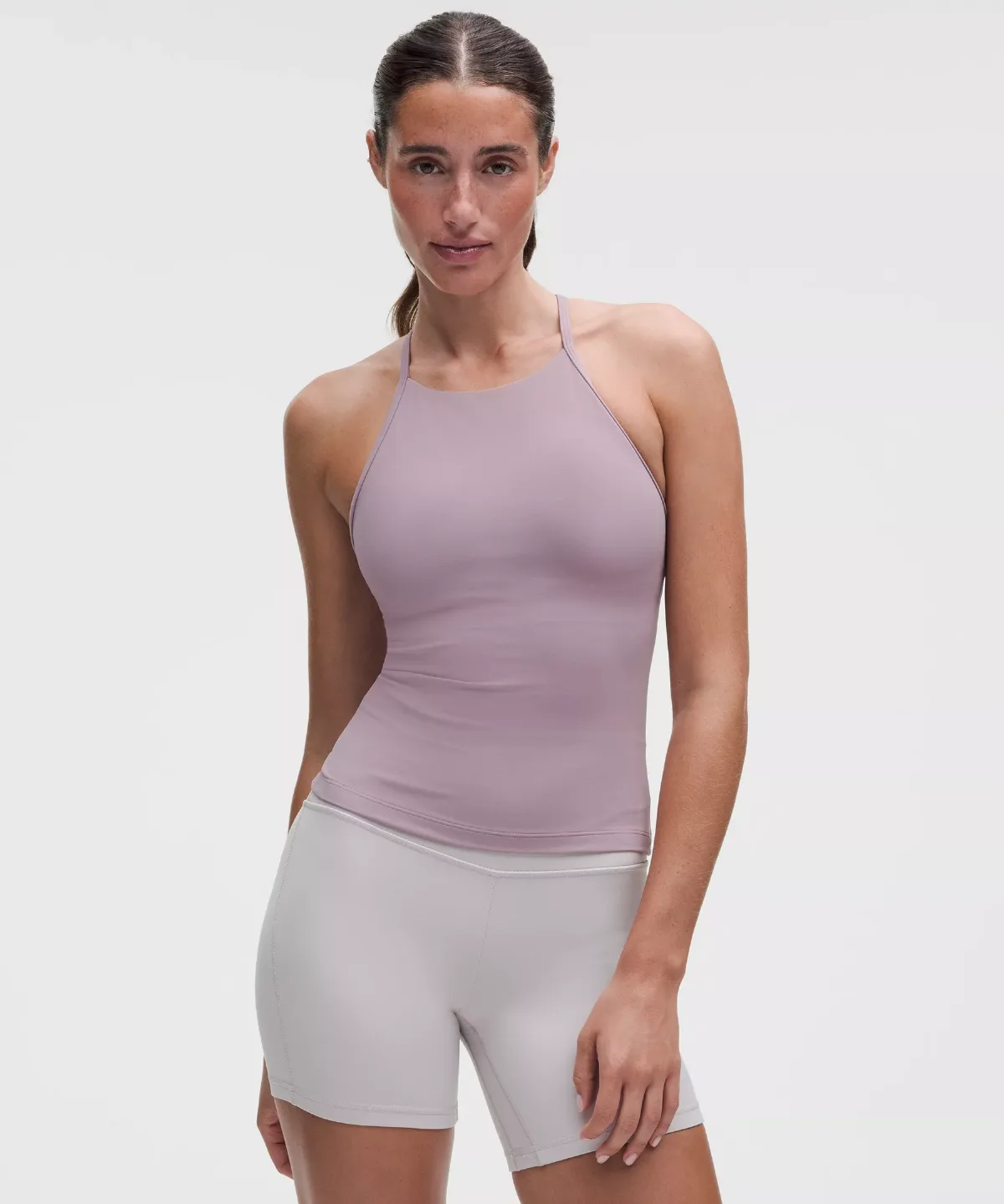 Flow Y High-Neck Tank Top by Lululemon