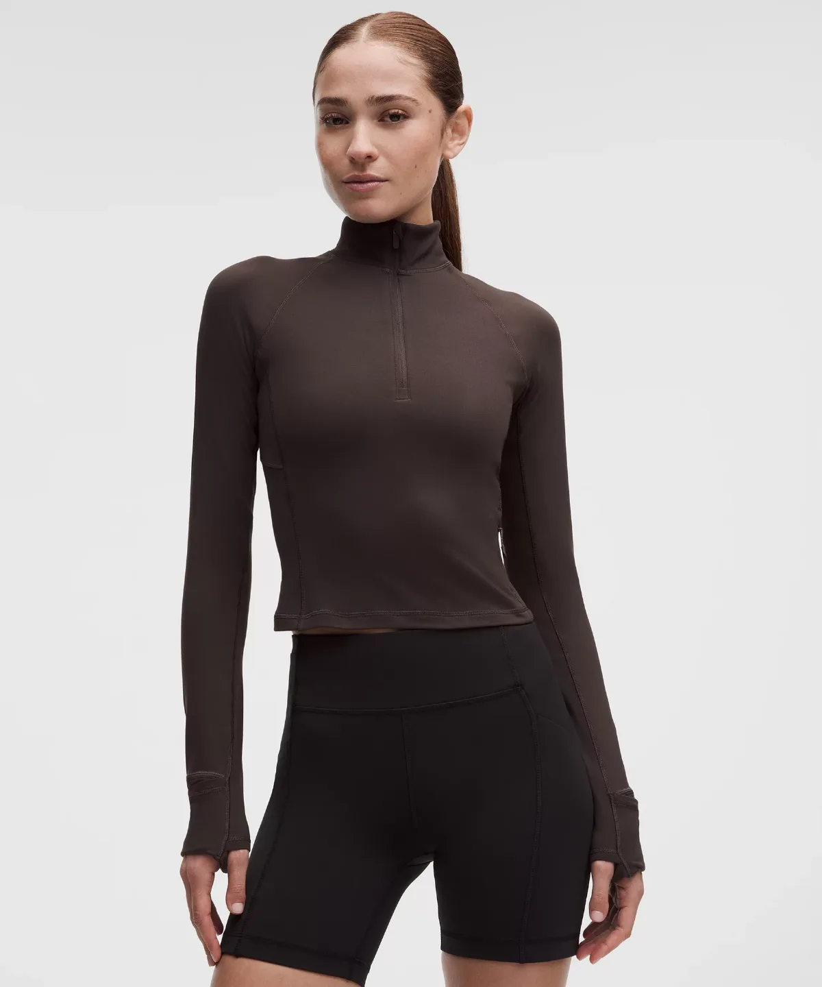 Its Rulu Cropped Half Zip