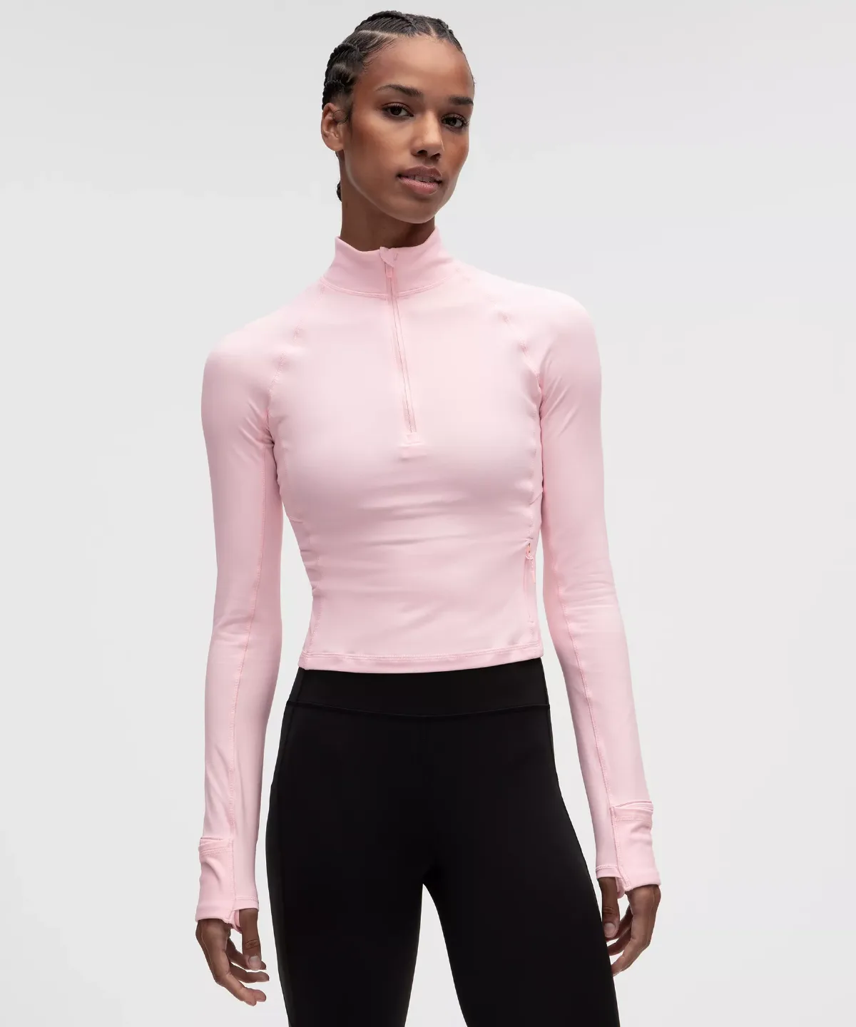 Its Rulu Cropped Half Zip