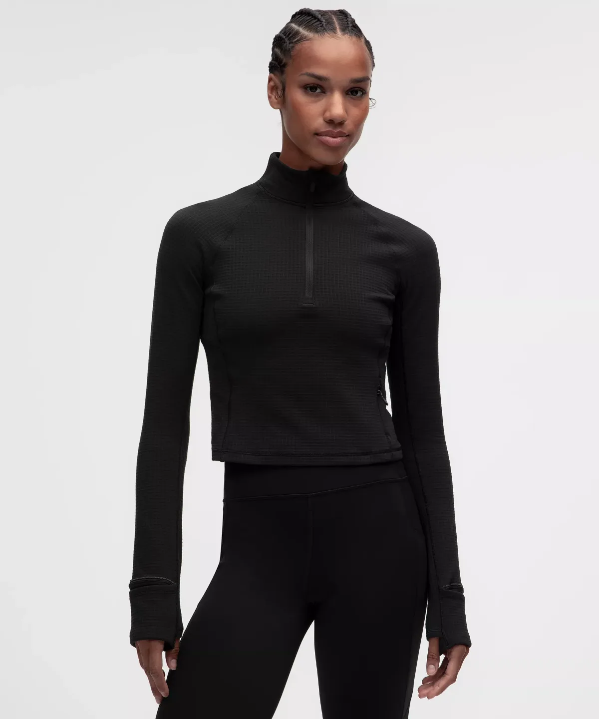 Its Rulu Cropped Half Zip