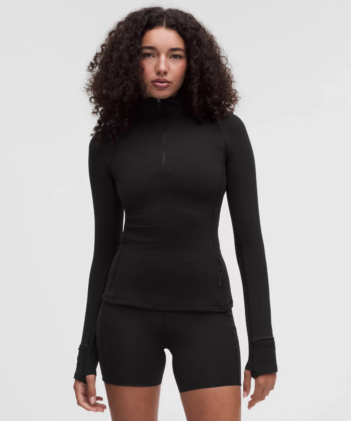 Its Rulu Hooded Half Zip by Lululemon