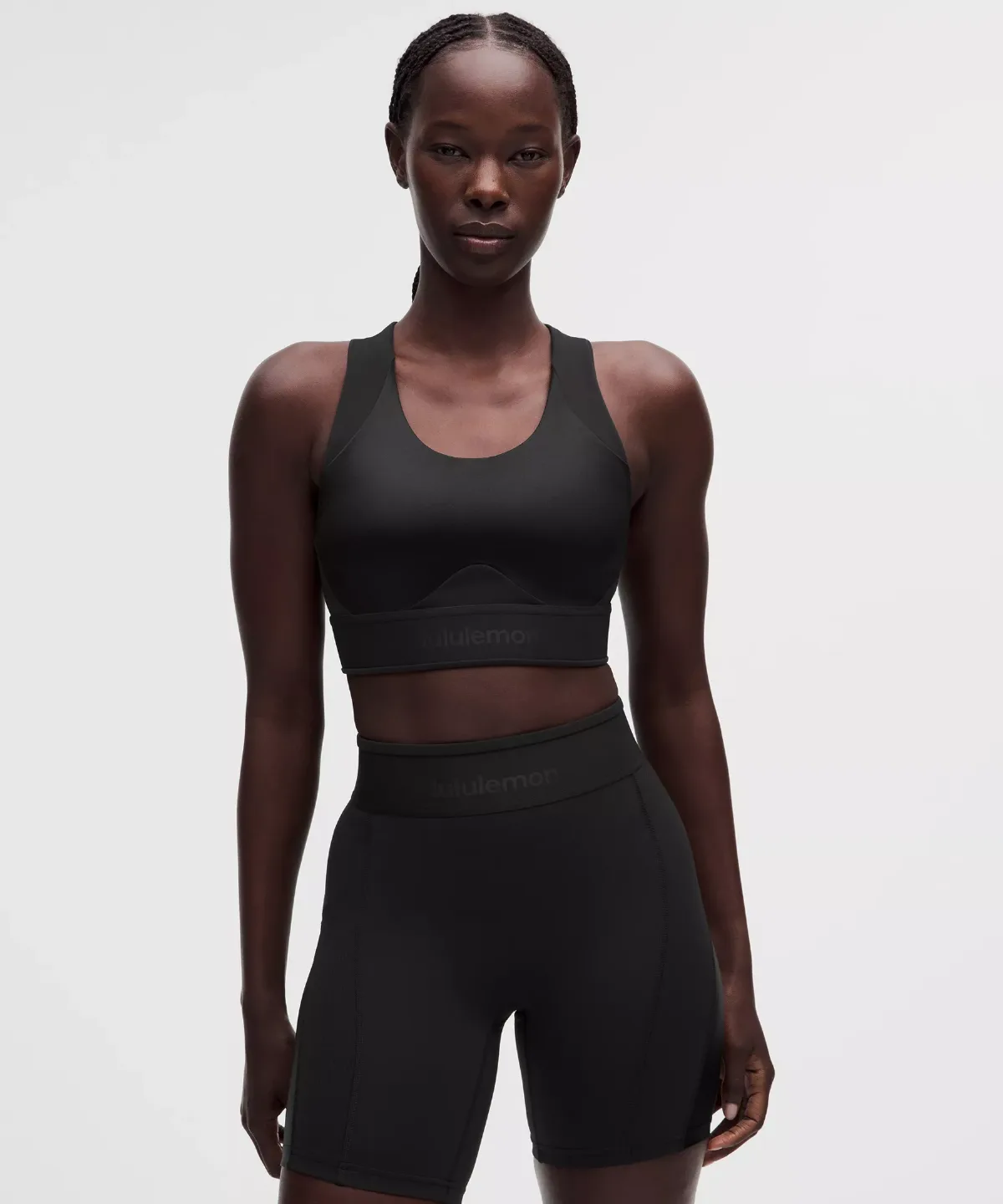 License to Train Racerback Shine Bra by Lululemon