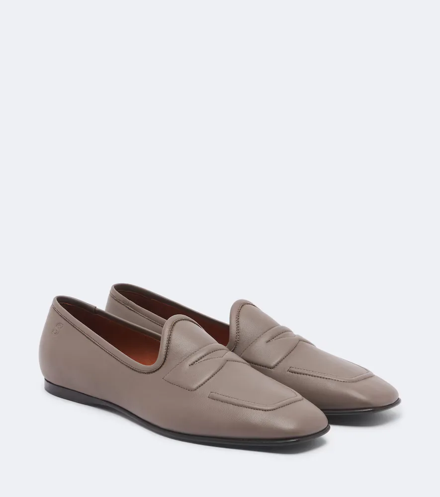 Leather Loafers