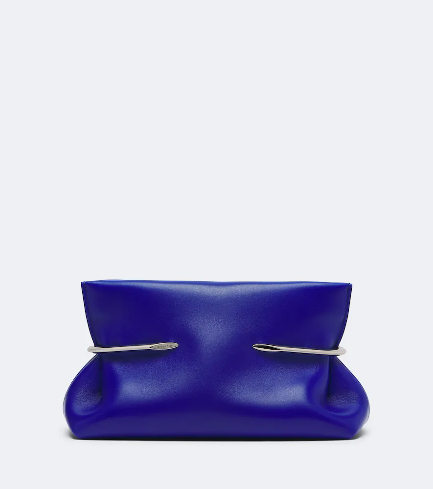 Pinch Leather Clutch by GIVENCHY
