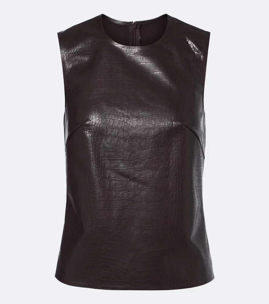 Croc-Effect Top by Wolford
