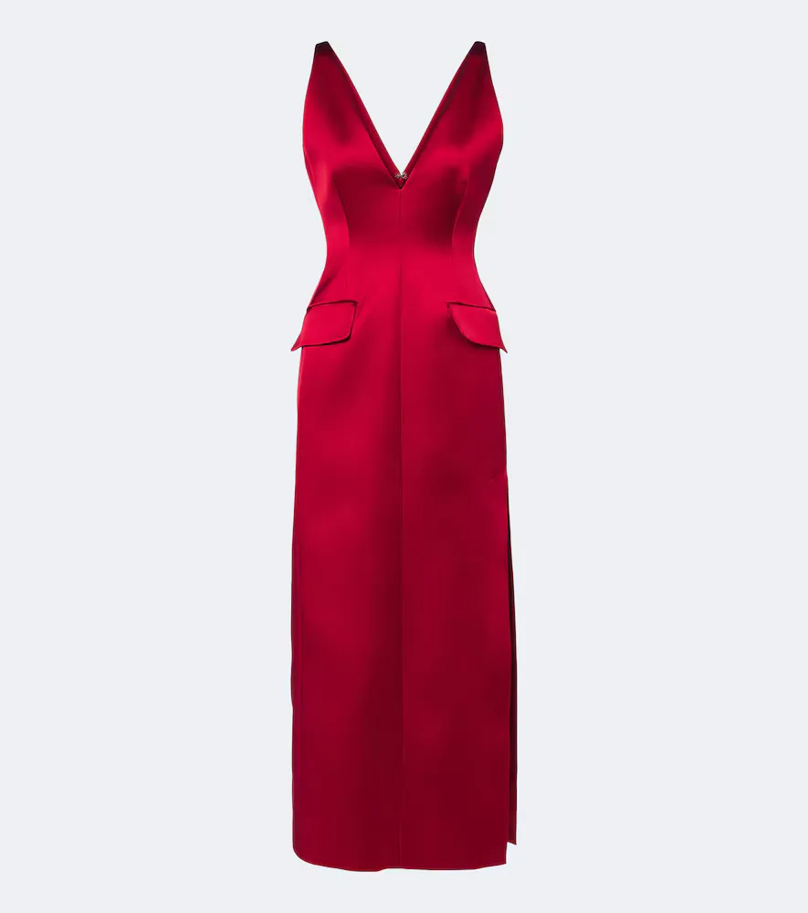 Satin Midi Dress by Sportmax