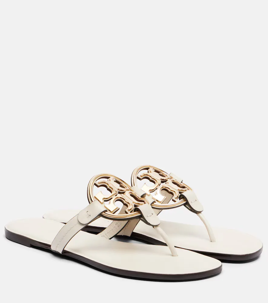 Miller Leather Thong Sandals by Tory Burch
