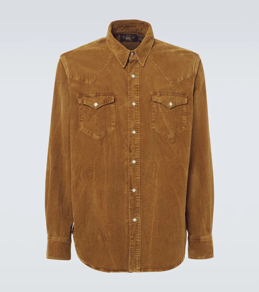 Buffalo West Cotton Corduroy Shirt by Rrl