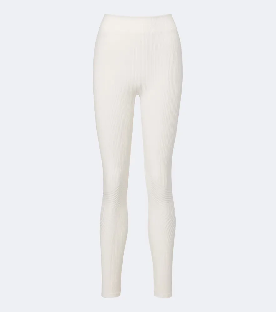 Ribbed-Knit Ski Leggings by Perfect Moment
