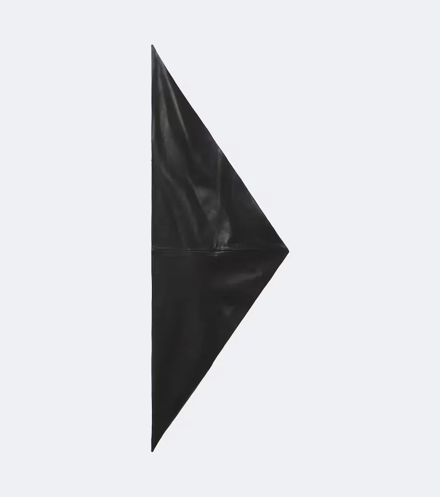 Large Leather Scarf by Lemaire
