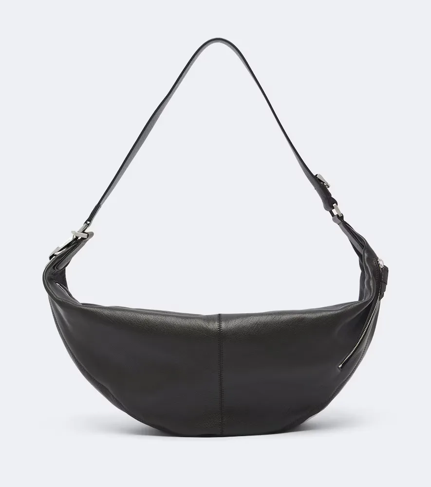 Quiver Clip Leather Shoulder Bag by Lemaire