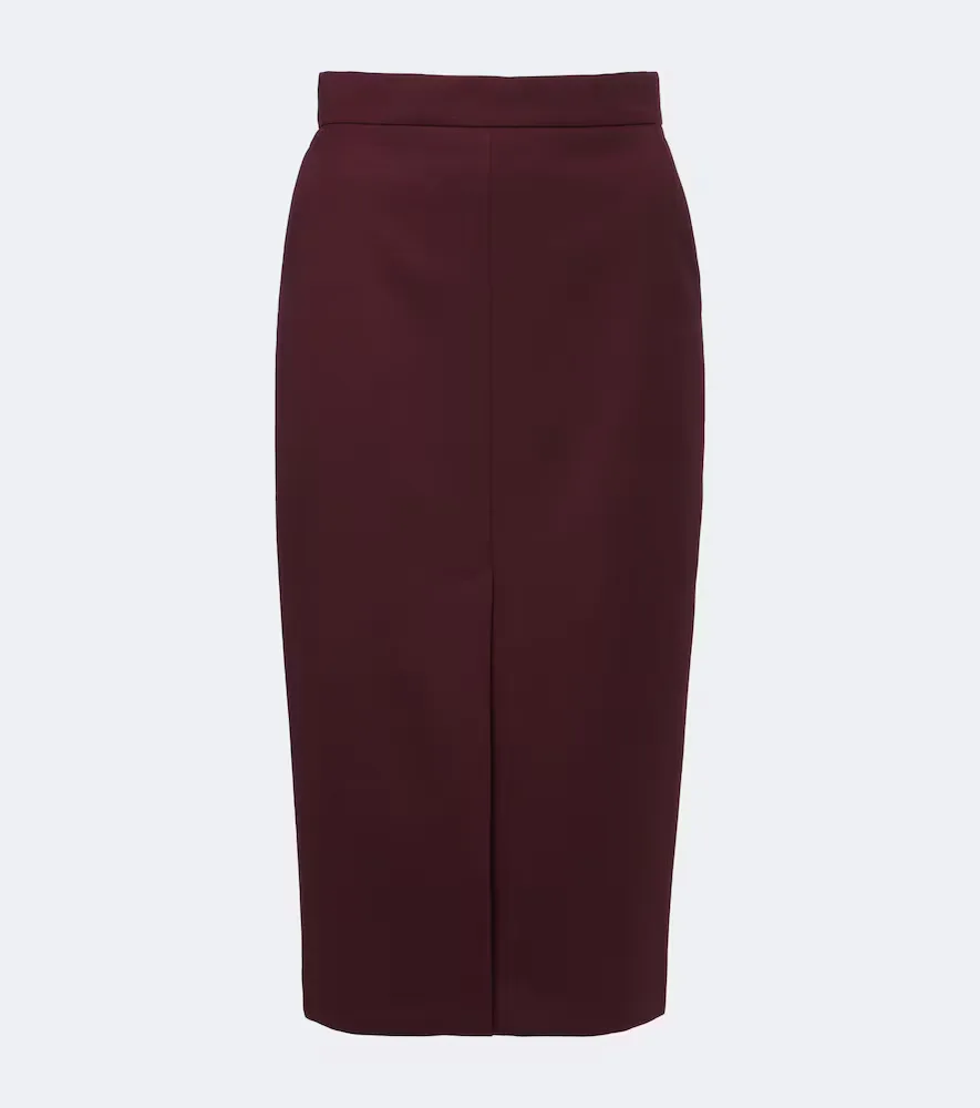 Wool-Blend Pencil Skirt by Max Mara