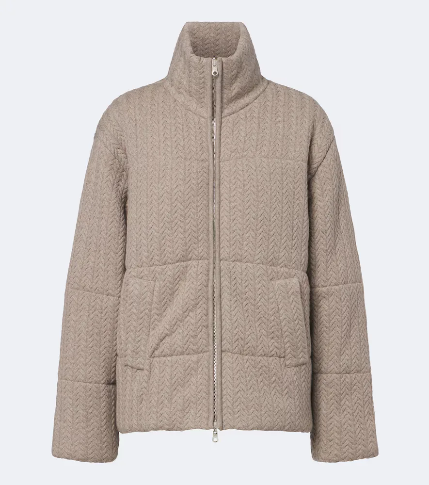Richmond Cashmere Puffer Jacket by Arch4