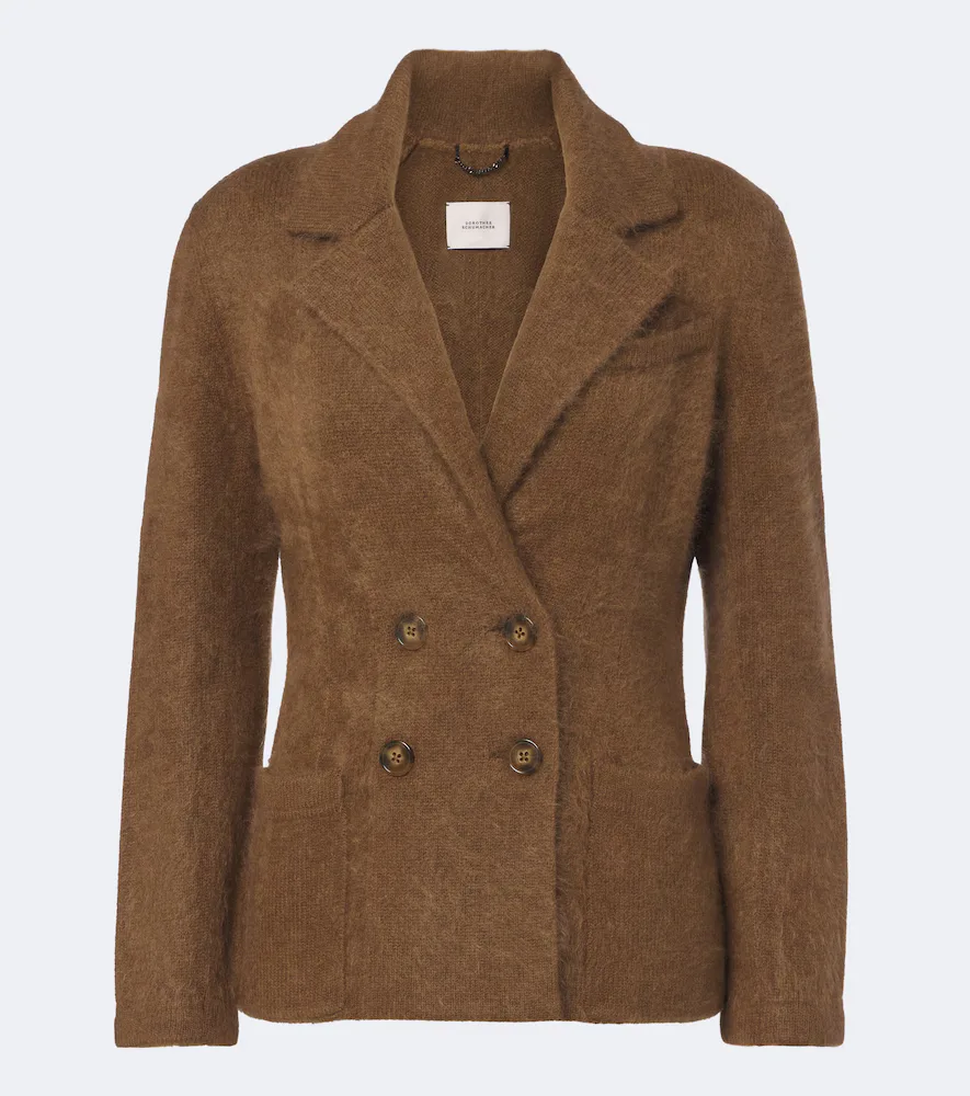 Fluffy Statements Wool-Blend Blazer by Dorothee Schumacher