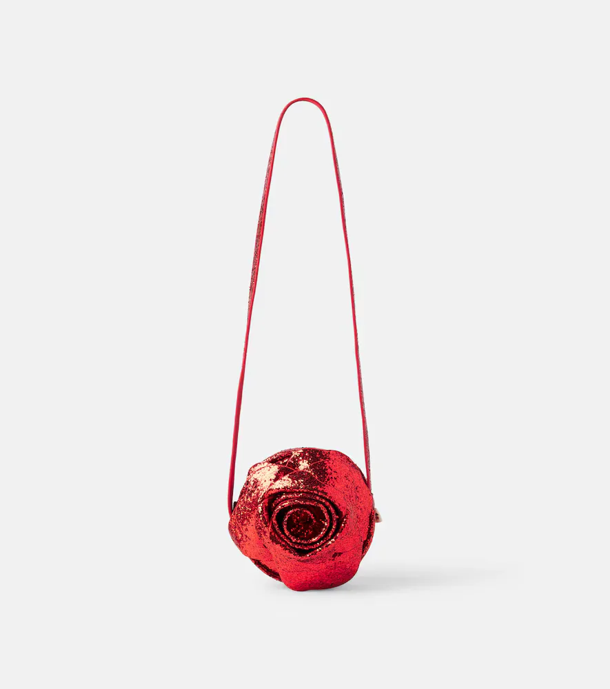 Rose Sequined Crossbody Bag by Konges Slojd