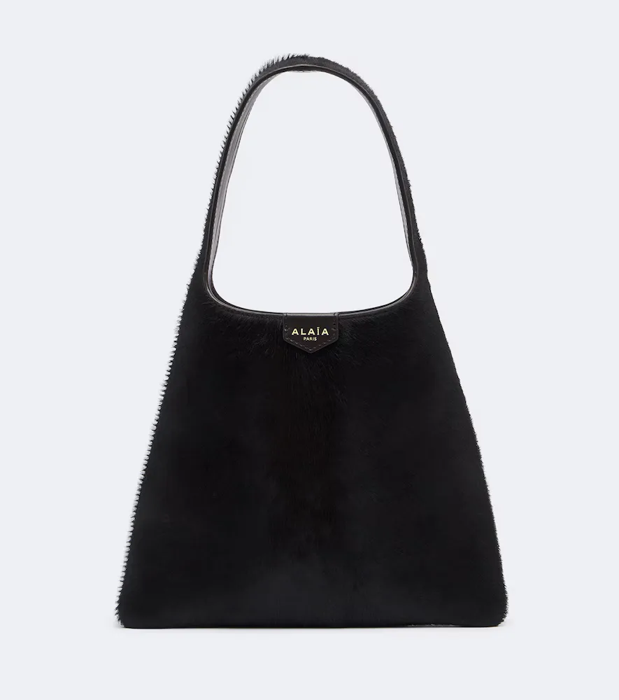 Mini Calf Hair Top-Handle Bag by Alaia