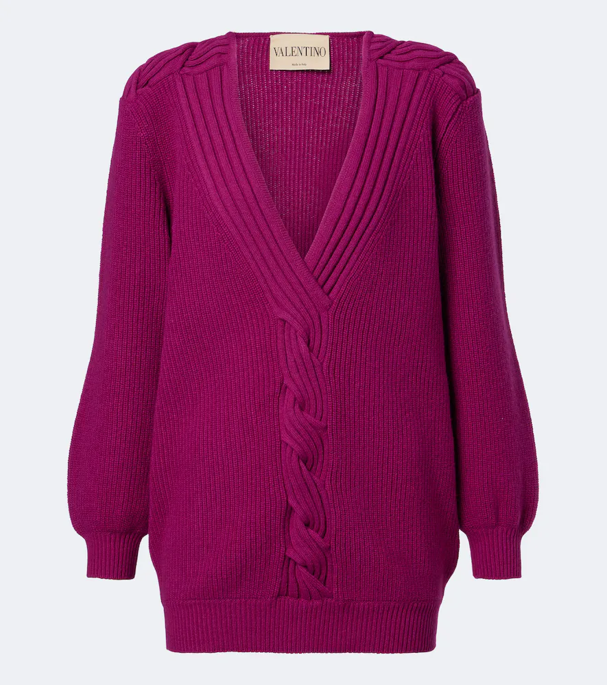 Oversized Virgin Wool Sweater by Valentino Garavani