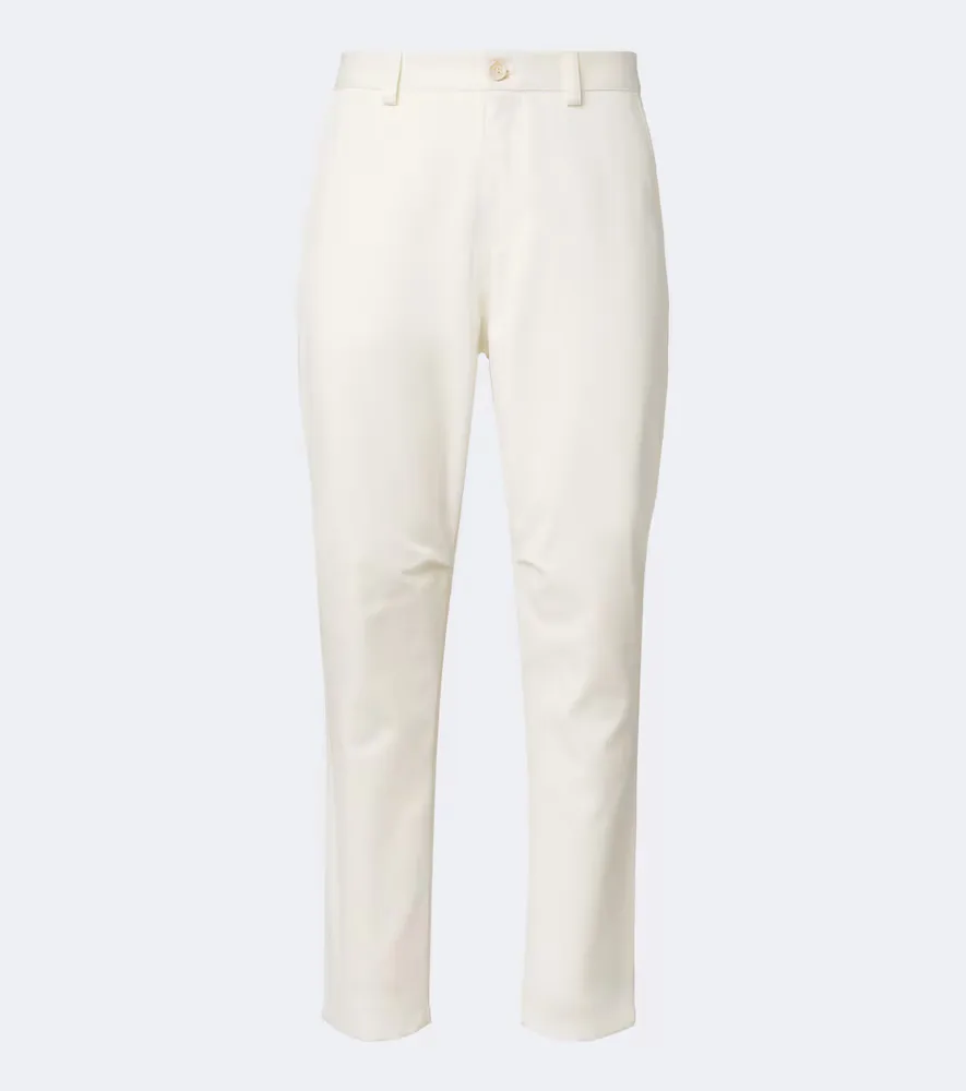 Cotton and Wool Chinos by Brunello Cucinelli