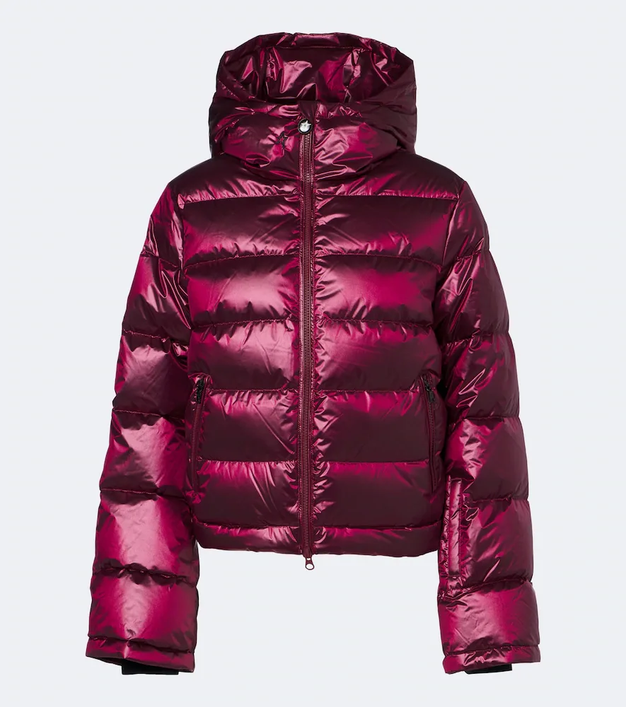 Polar Flare Cropped Down Ski Jacket by Perfect Moment