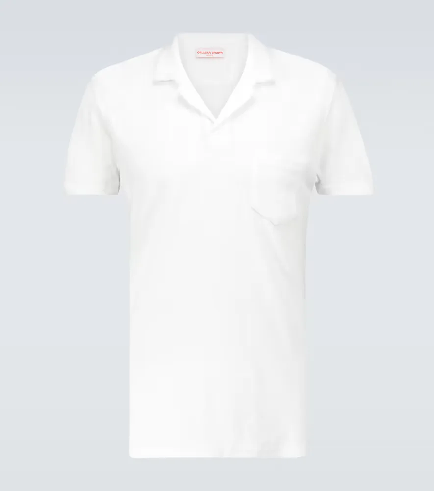Terry Toweling Cotton Polo Shirt by Orlebar Brown