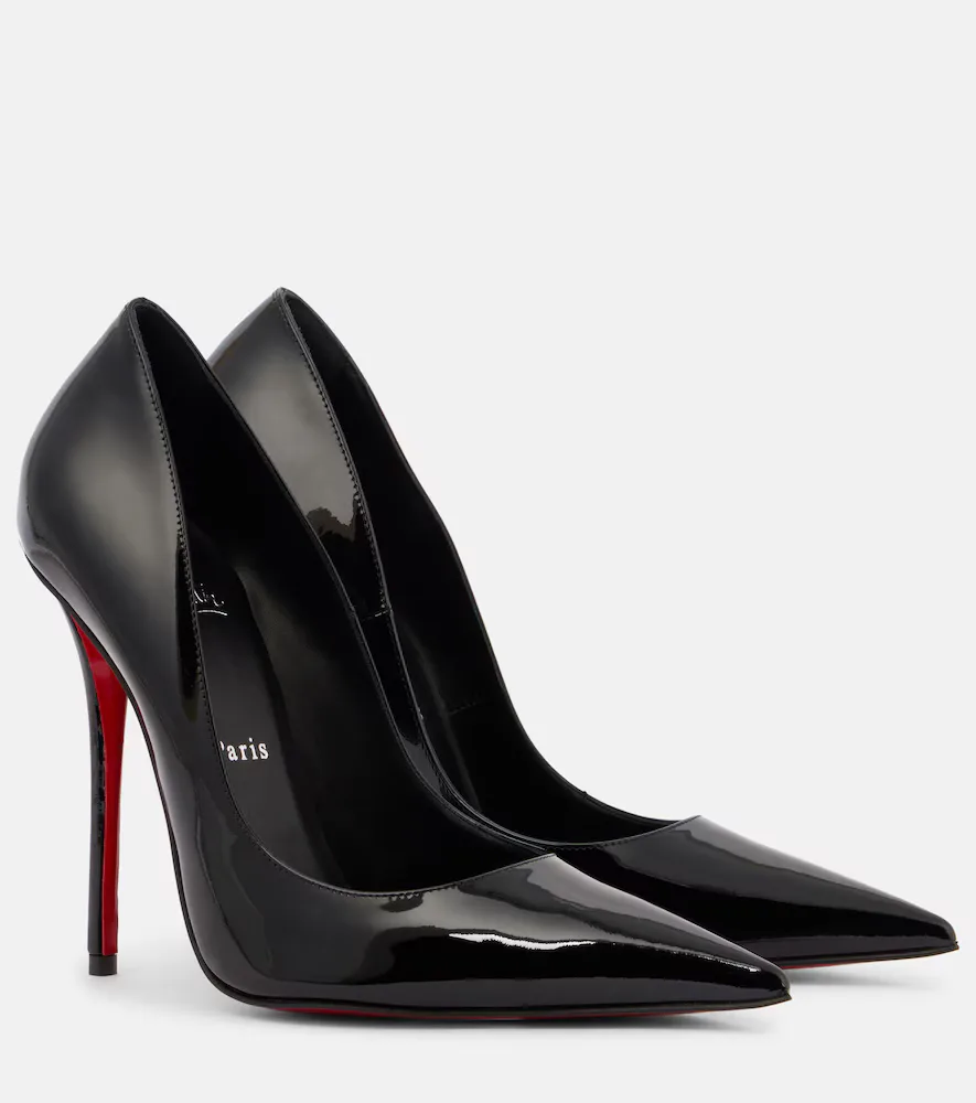 Miss Z 120 Patent Leather Pumps by Christian Louboutin