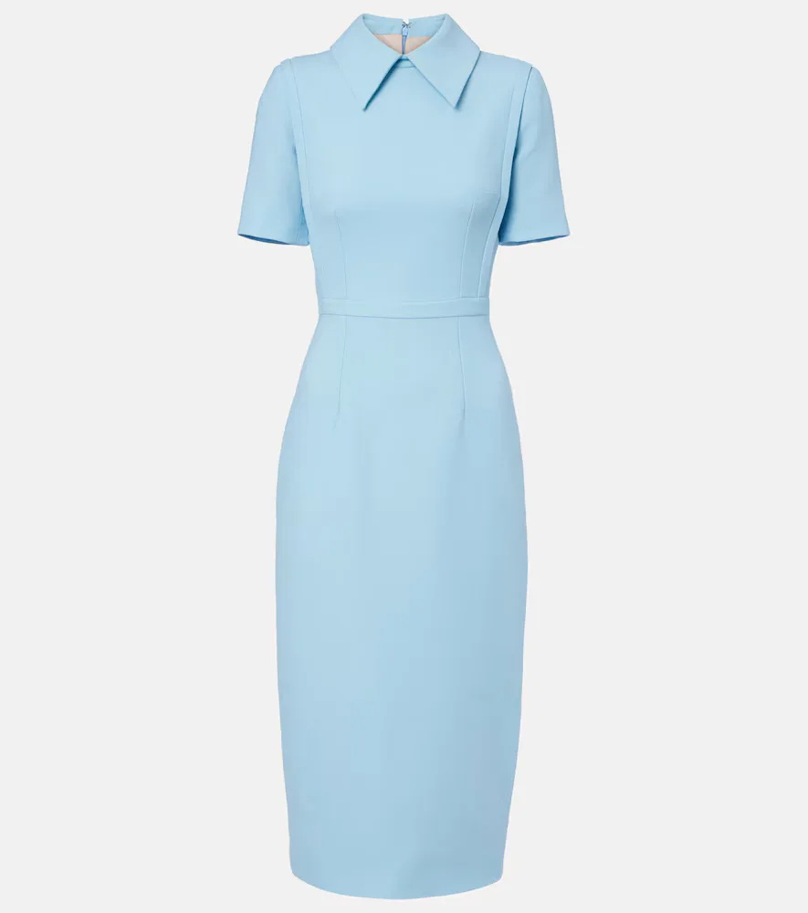 Valletta Wool Cocktail Dress by Emilia Wickstead