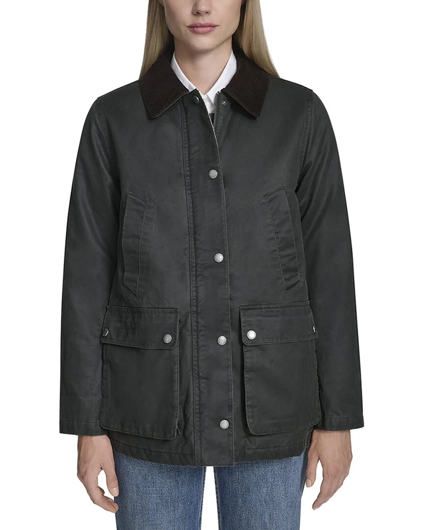 Waxed Cotton Hunter Jacket by COLE HAAN