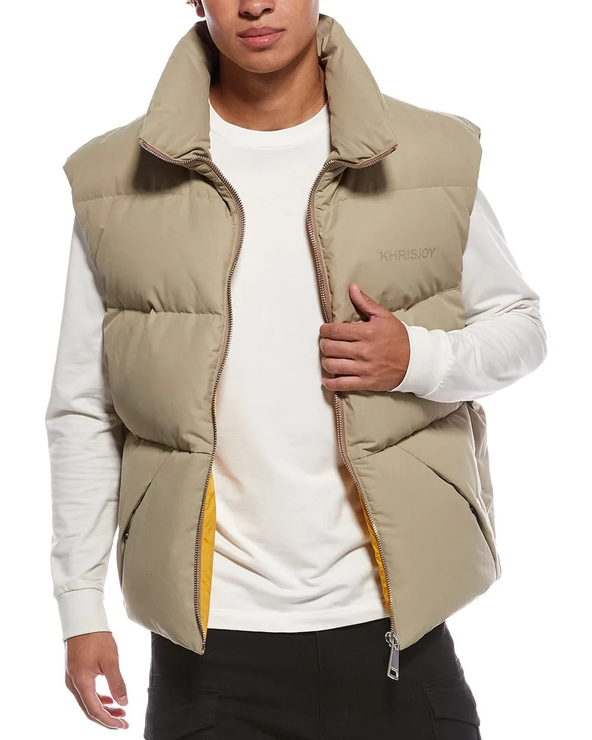 Oversized Puffer Vest by Khrisjoy