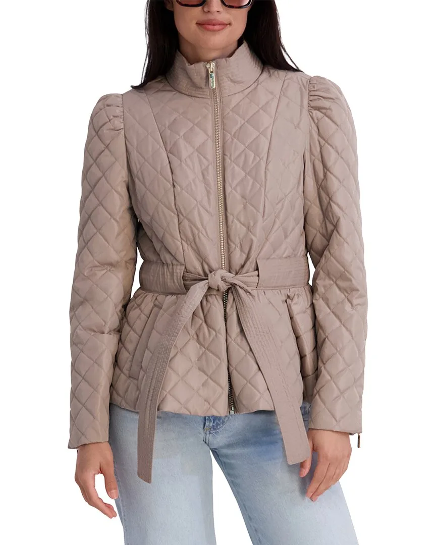 Quilted Peplum Jacket