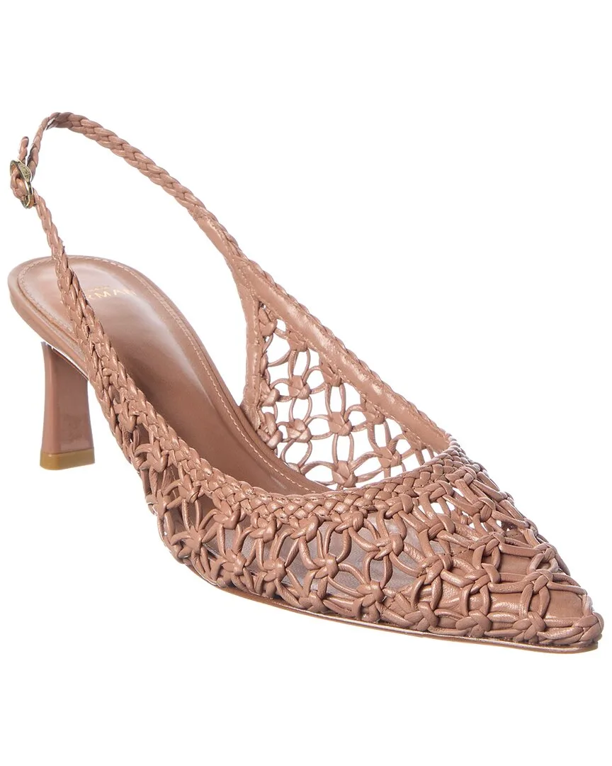 Jane Tresse 60 Leather Slingback Pump