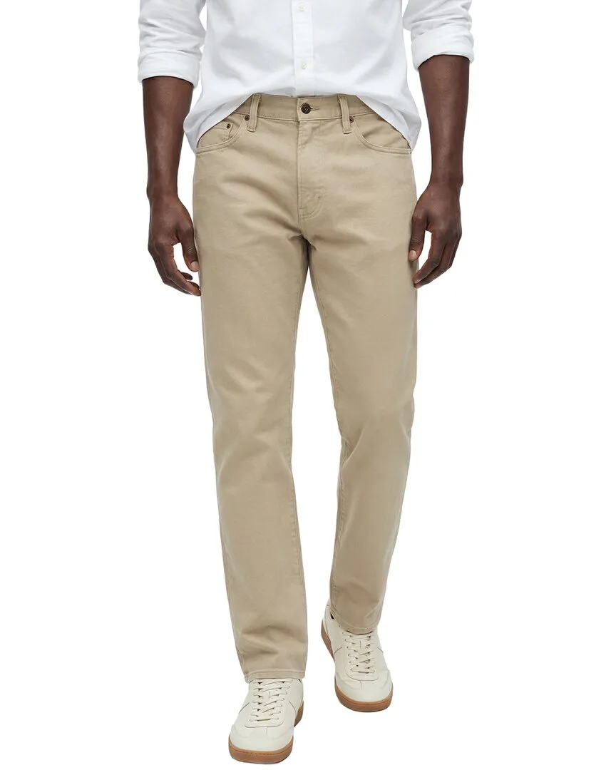 Straight Fit 5-Pocket Chino Pant by Todd Snyder