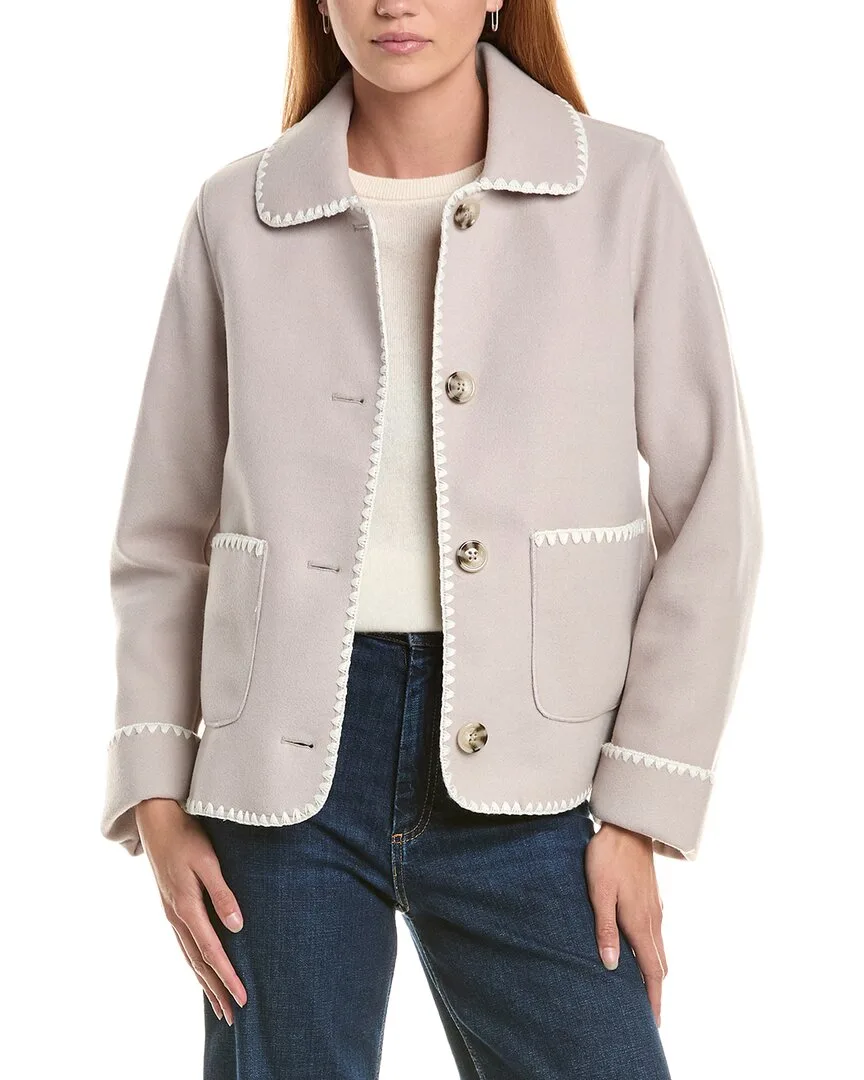 Doubleface Short Jacket by Ellen Tracy