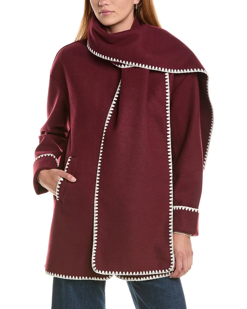 Doubleface Scarf Coat