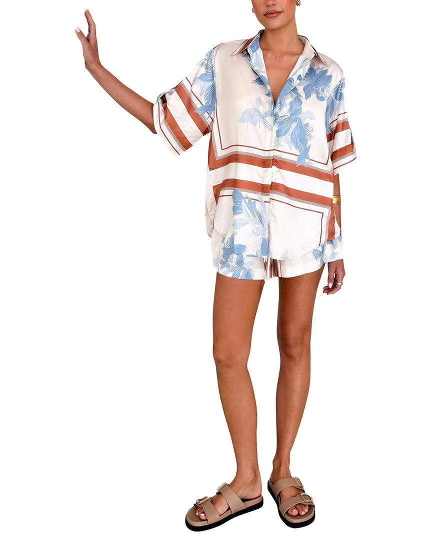 Leon 2Pc Shirt & Short Set by Leon Gori