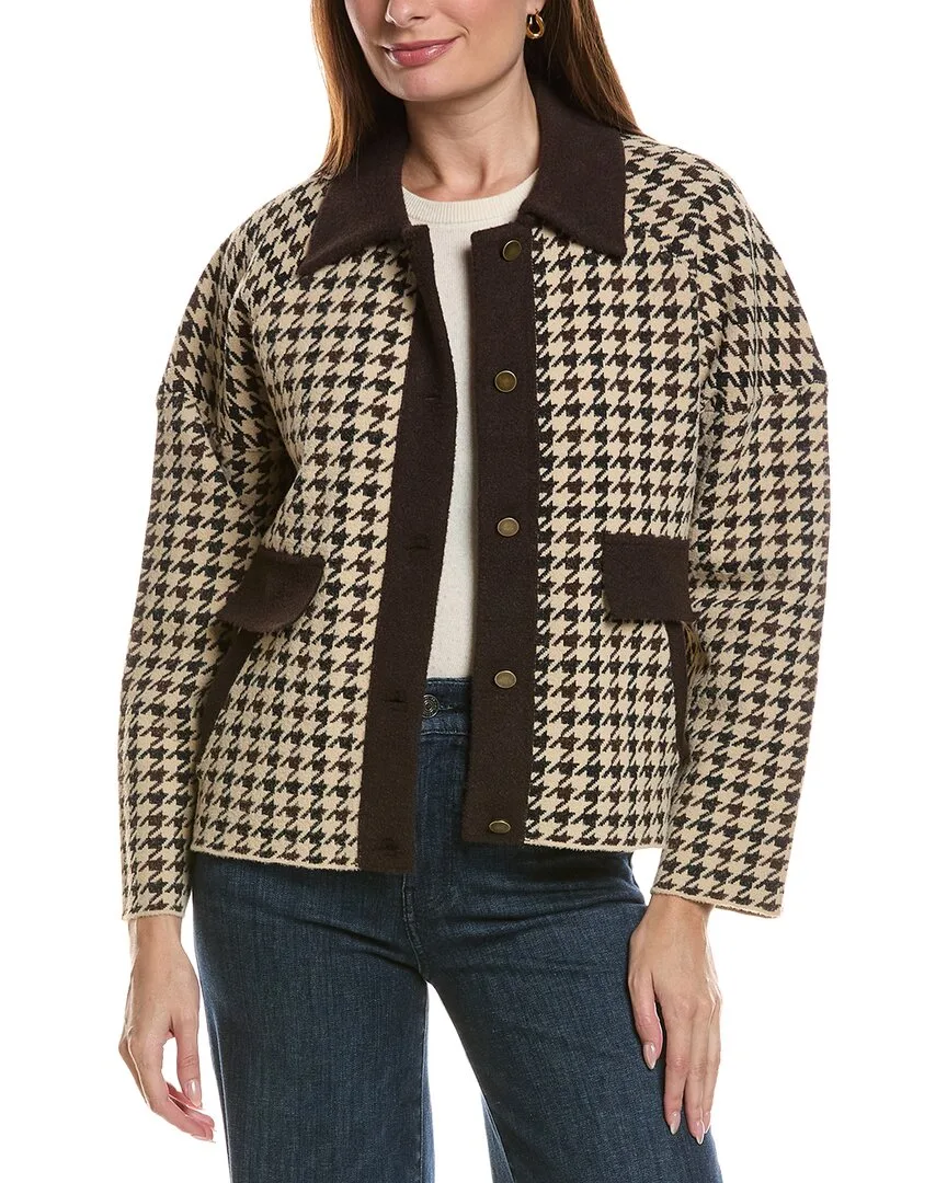 Mink Eyelash Coatigan Barn Jacket by Nvlt