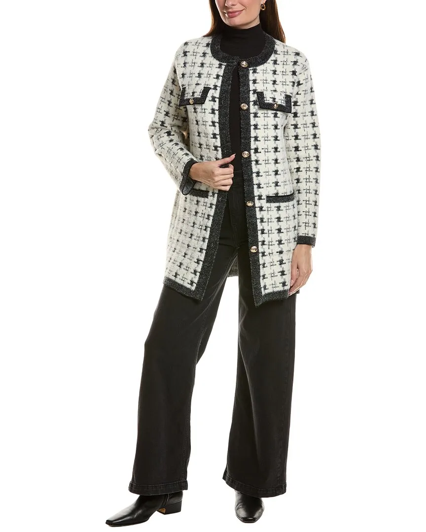 Mid-Length Eyelash Lady Jacket by Nvlt