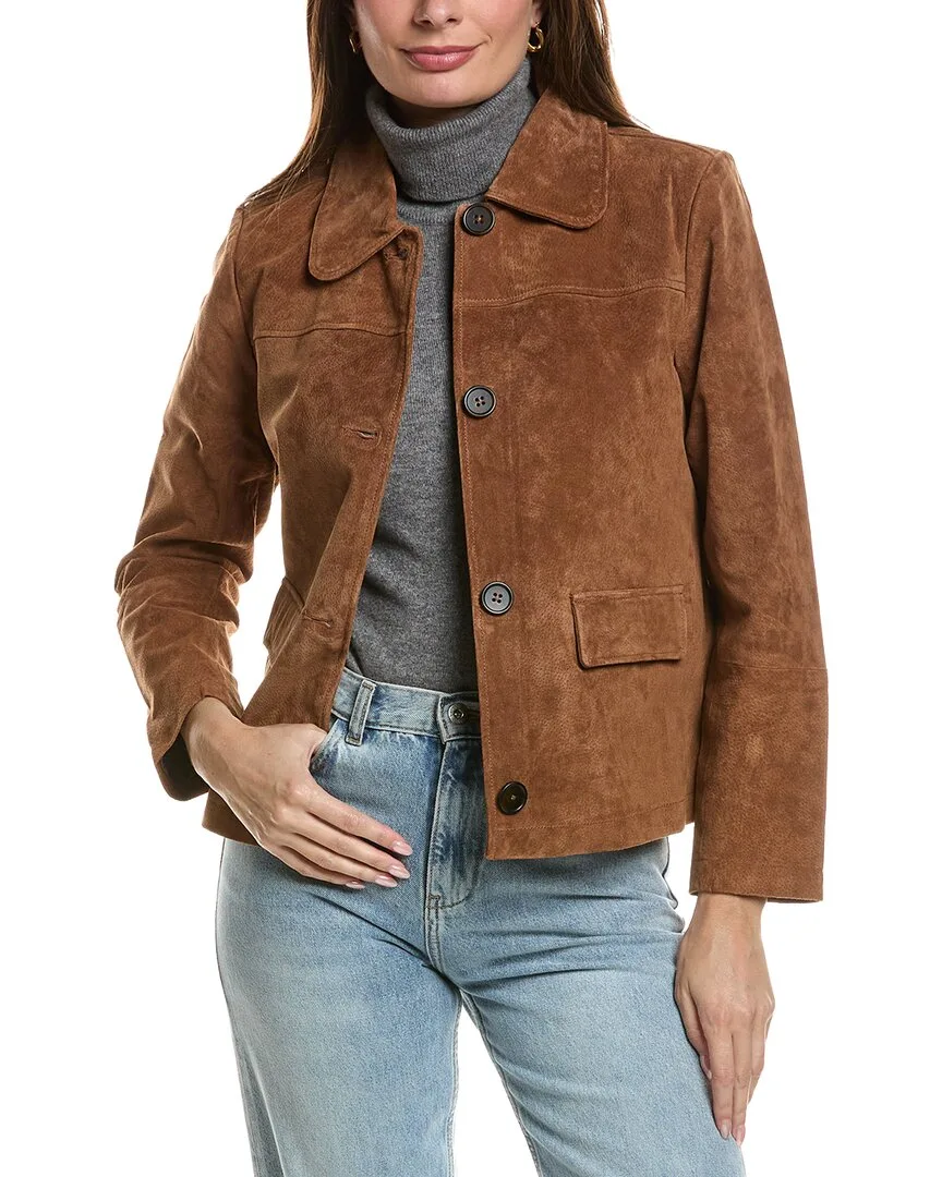 Suede Trucker Jacket by Nvlt