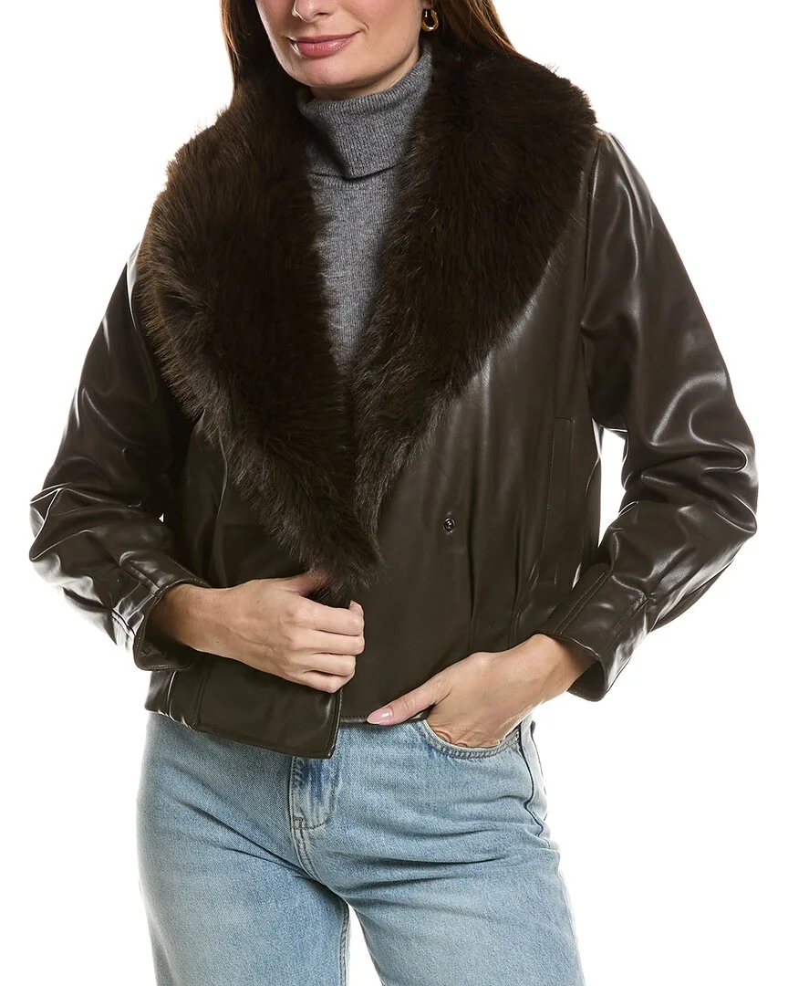 Cropped Biker Jacket