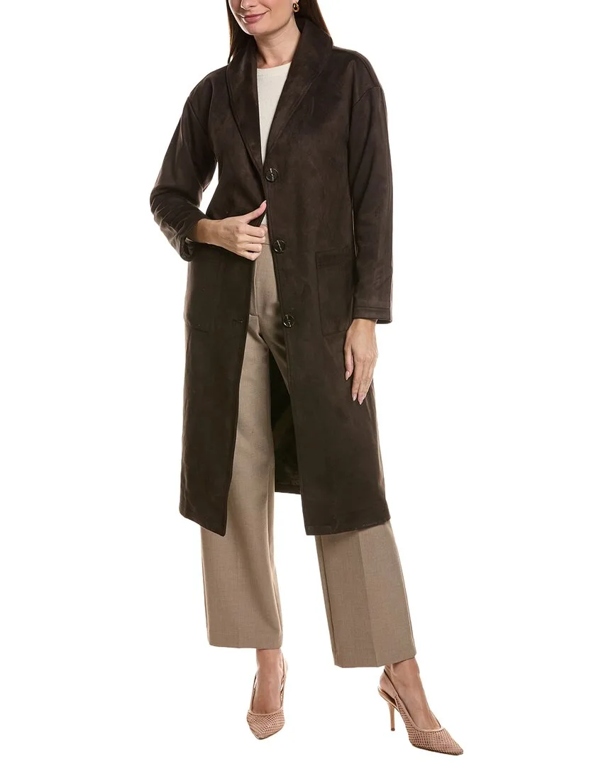 Longline Shawl Coat by Nvlt