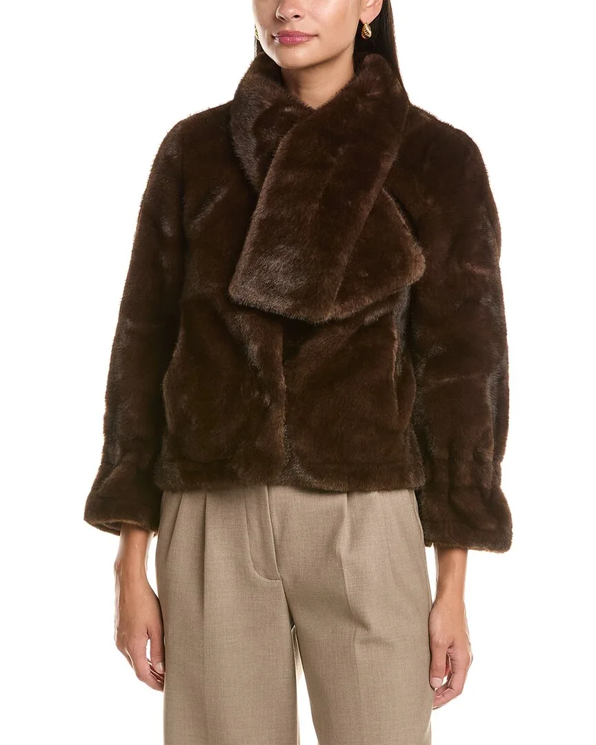 Plush Faux Fur Jacket