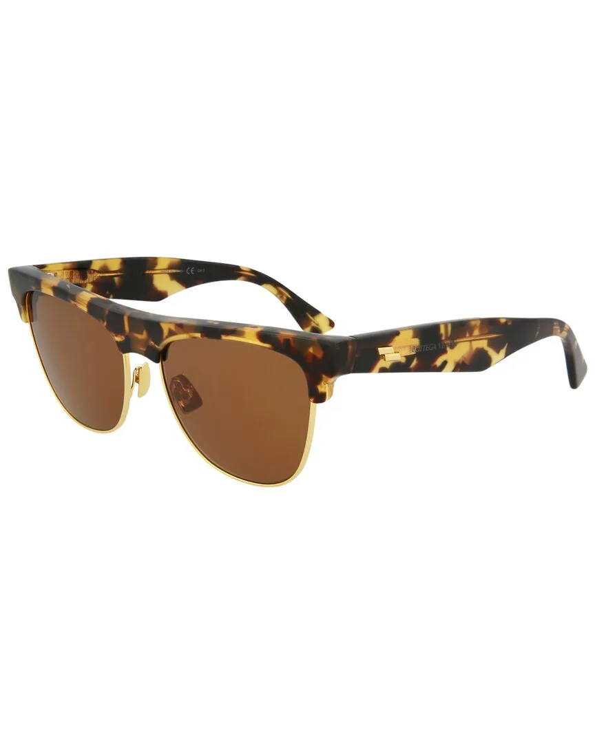 Bv1003s 55mm Sunglasses by Bottega Veneta