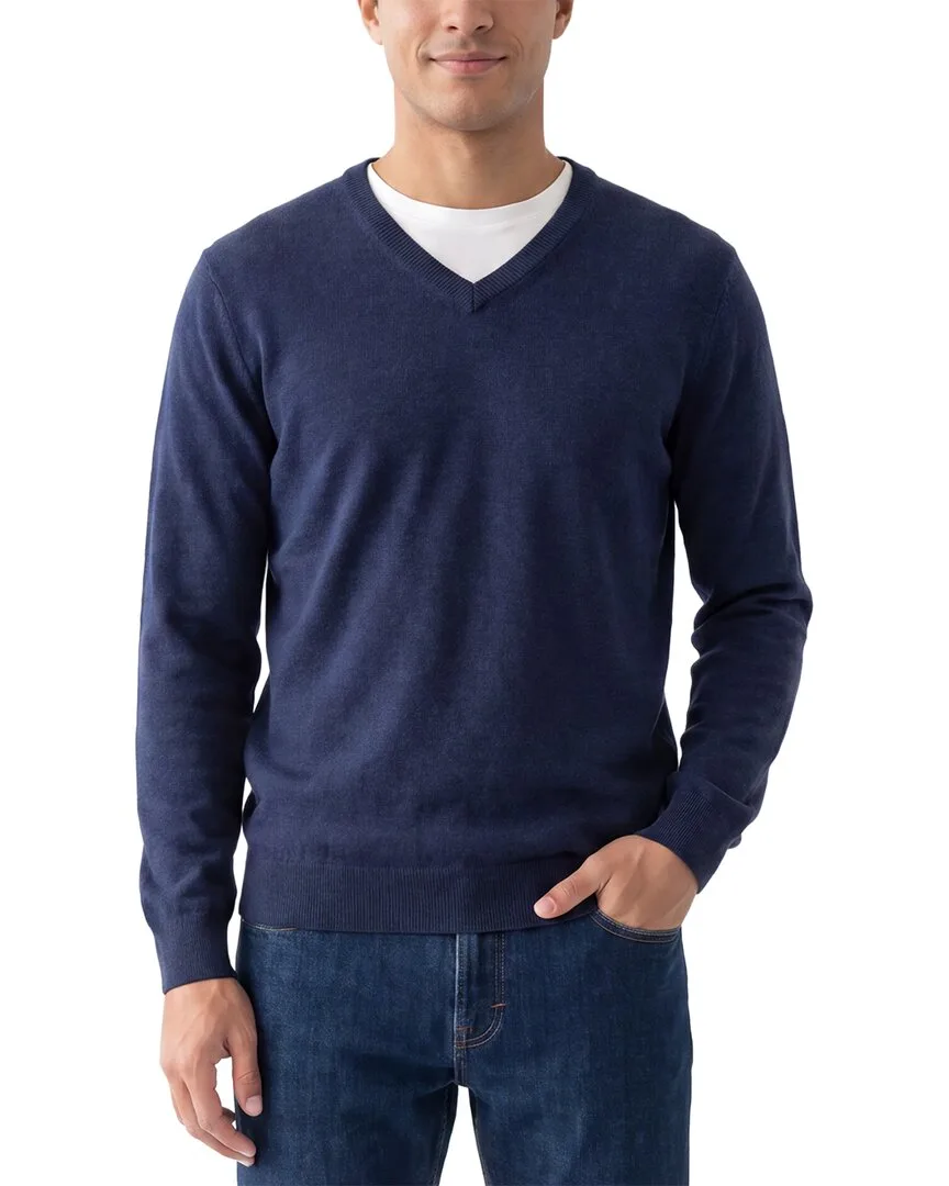 100% Cashmere V-Neck 100% Cashmere Sweater by Forte