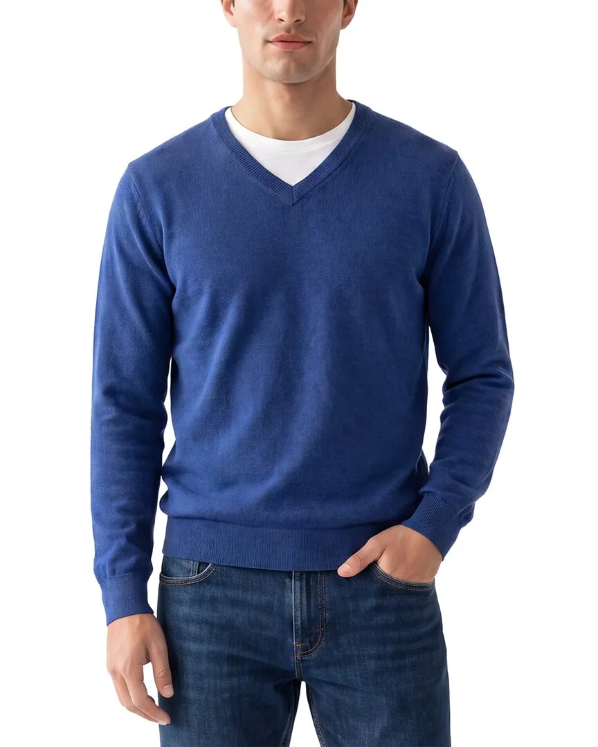 100% Cashmere V-Neck 100% Cashmere Sweater by Forte
