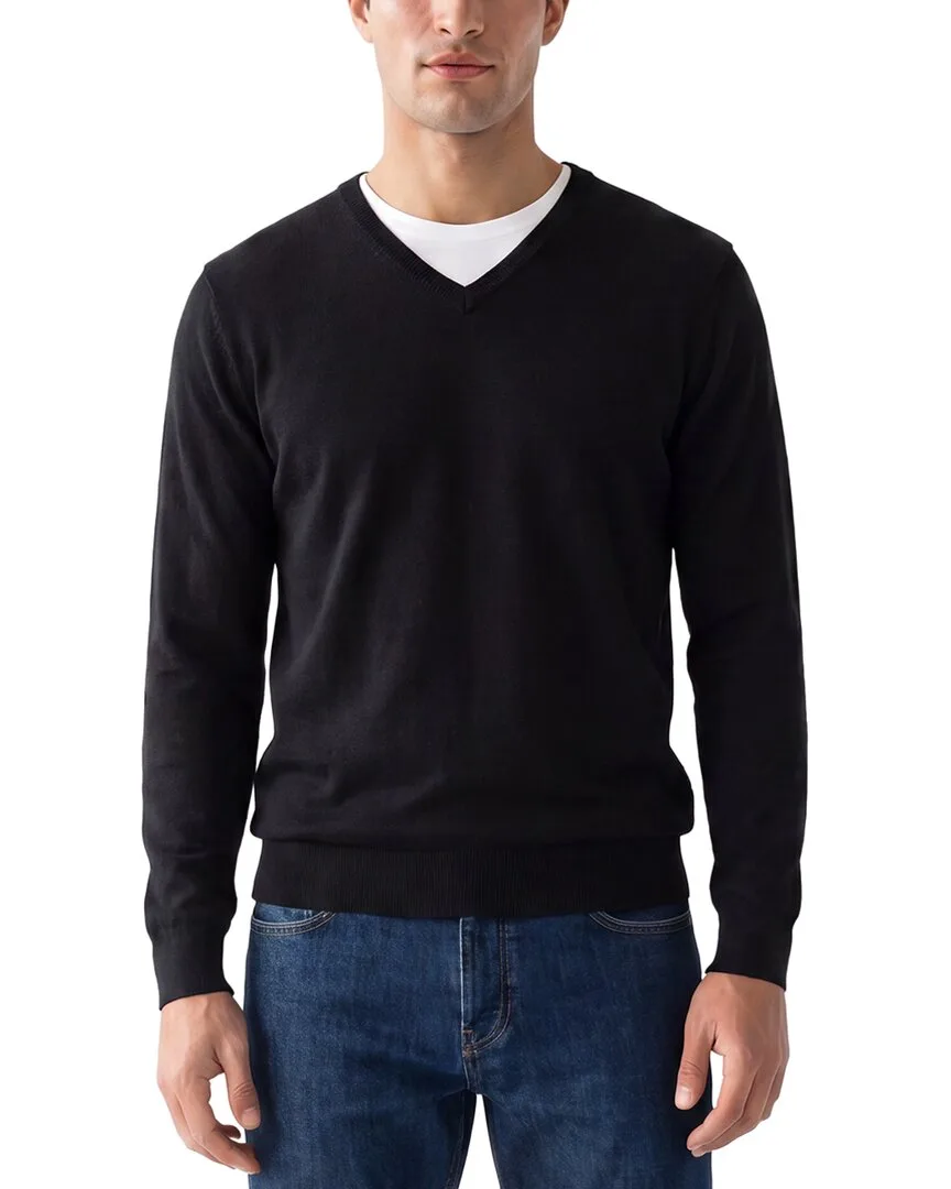 100% Cashmere V-Neck 100% Cashmere Sweater by Forte