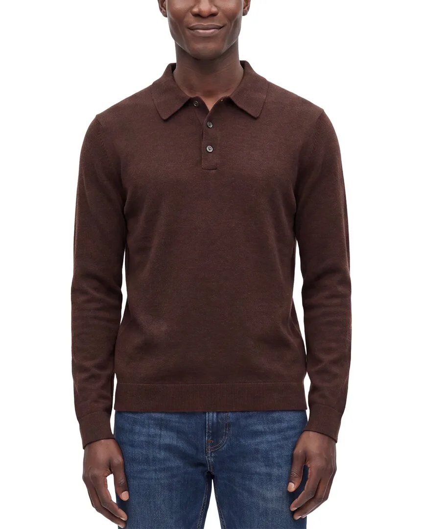 100% Cashmere Polo Sweater by Forte