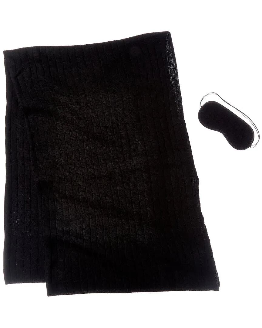 Cashmere-Blend Cable Travel Set by Sofia Cashmere