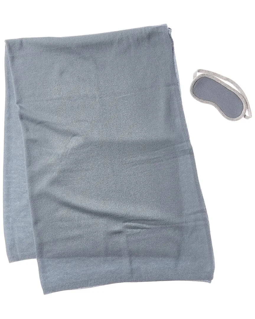 Cashmere-Blend Colorblock Travel Set by Sofia Cashmere