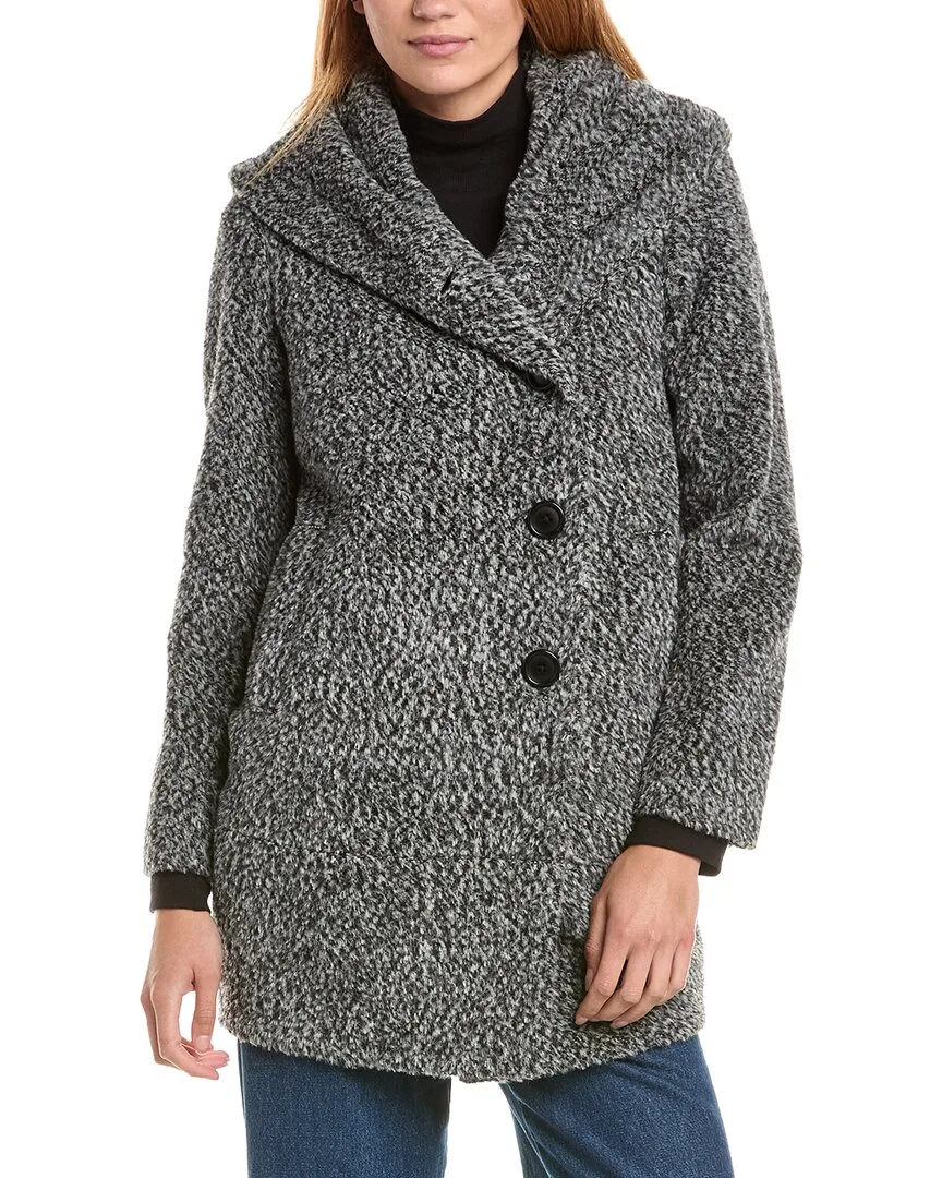 Cocoon Wool & Alpaca-Blend Coat by Sofia Cashmere